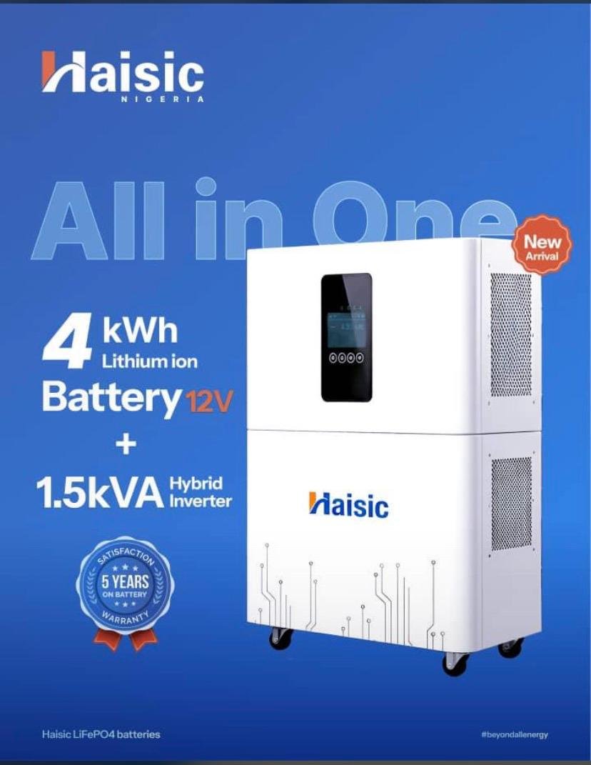 Haisic 4kWh All-In-One Solar Generator
